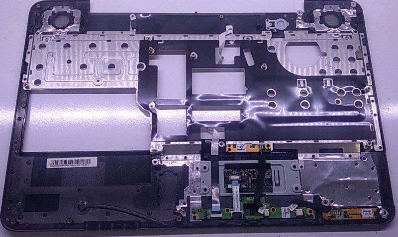 قاب کنار کیبرد لپ تاپ توشیبا Stellite A503  مشکی-استوک - Image 2