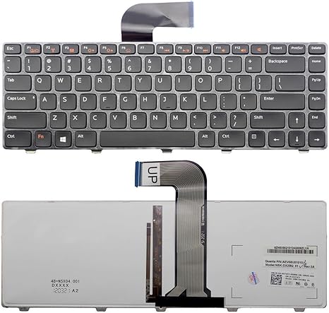 71WcB8J4qiL._AC_SX466_ کیبورد لپ تاپ دل DELL L502X مشکی-استوک - Image 1