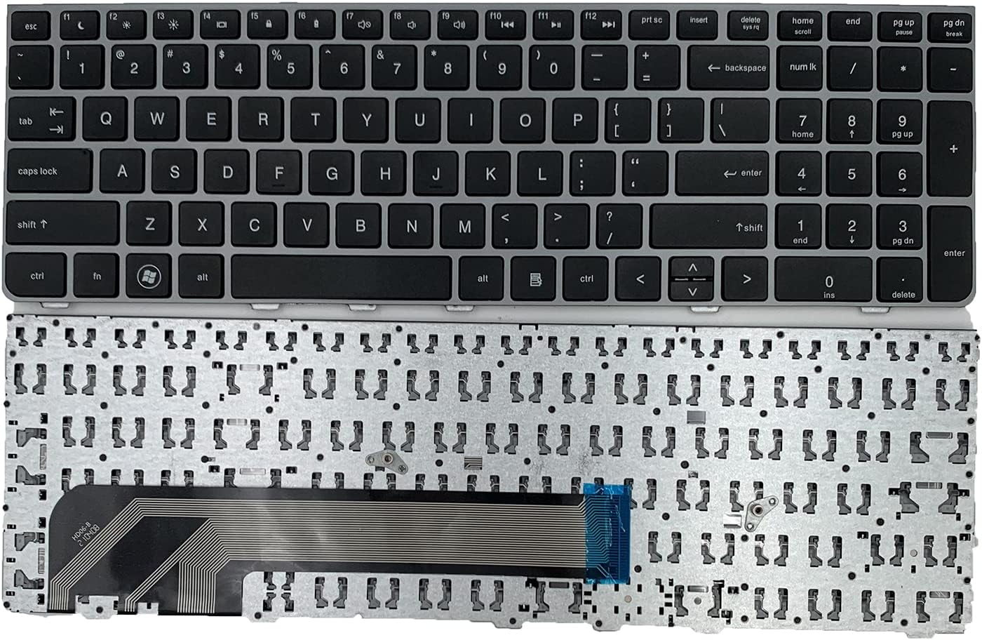 71oY7swBKeL._AC_SL1500_ کیبورد لپ تاپ اچ پی HP 4530-استوک - Image 1