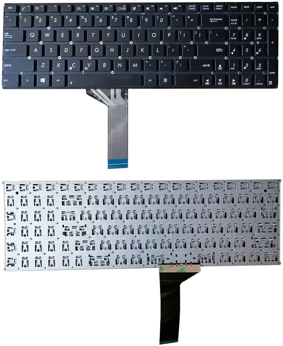 71iOXcqUCzL._SL1348 کیبورد لپ تاپ ایسوس ASUS X551 - Image 1