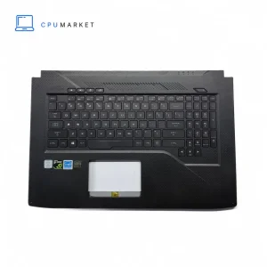 قاب کنار کیبورد لپ تاپ ایسوس کیمینگ همراه با کیبورد Asus ROG GL703 مشکی