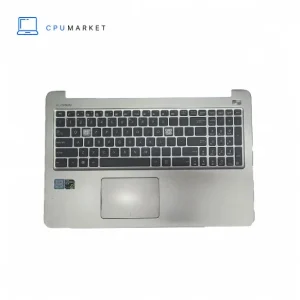 قاب کنار کیبورد ایسوس به همراه کیبورد و موس Asus K501 طوسی
