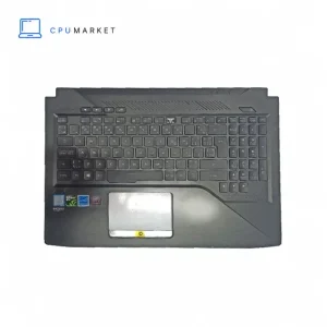 قاب کنار کیبورد لپ تاپ ایسوس گیمینگ به همراه کیبورد Asus ROG GL 502 مشکی