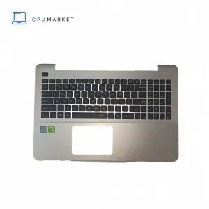 قاب کنار کیبورد لپ تاپ ایسوس به همراه کیبورد Asus F555U نقره ای