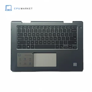 قاب کنار کیبورد لپ تاپ دل به همراه کیبورد Dell Inspiron 14 5000 2in1 سرمه ای